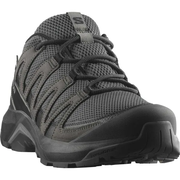 Salomon X-ADVENTURE RECON GTX Pánska turistická obuv, tmavo sivá, veľkosť 42