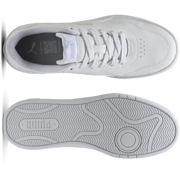 Puma COURT LALLY Dámska vychádzková obuv, biela, veľkosť 37.5