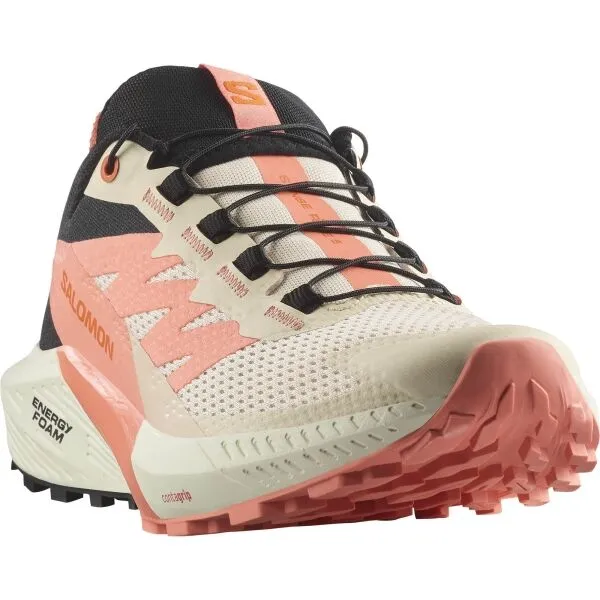 Salomon SENSE RIDE 5 W Dámska obuv na trailový beh, béžová, veľkosť 40