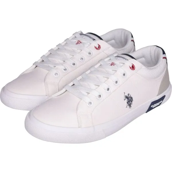 U.S. POLO ASSN. BASTER001B Pánske tenisky, biela, veľkosť