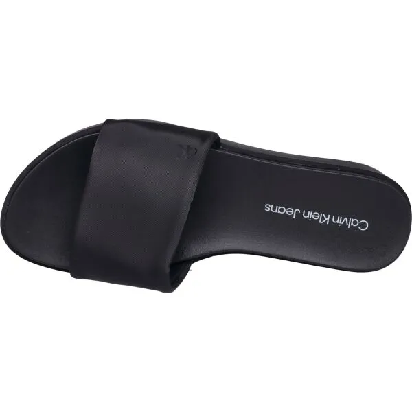 Calvin Klein FLATFORM SANDAL SLIDE INNYLON Dámske šľapky, čierna, veľkosť