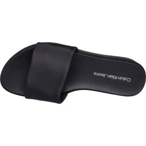 Calvin Klein FLATFORM SANDAL SLIDE INNYLON Dámske šľapky, čierna, veľkosť