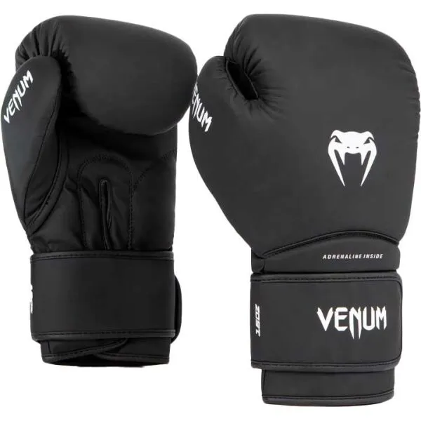 Venum CONTENDER 1.5 BOXING GLOVES Boxerské rukavice, čierna, veľkosť