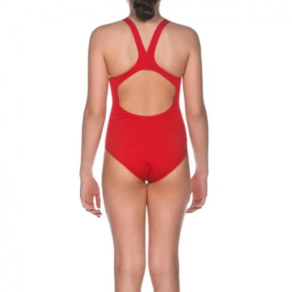 Dievčenské tréningové plavky arena solid swim pro junior red 22
