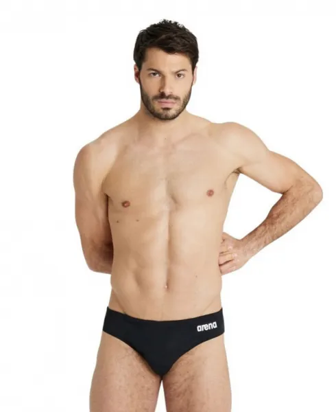 Arena solid brief black 40