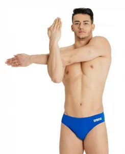 Pánske plavky arena solid brief blue 40