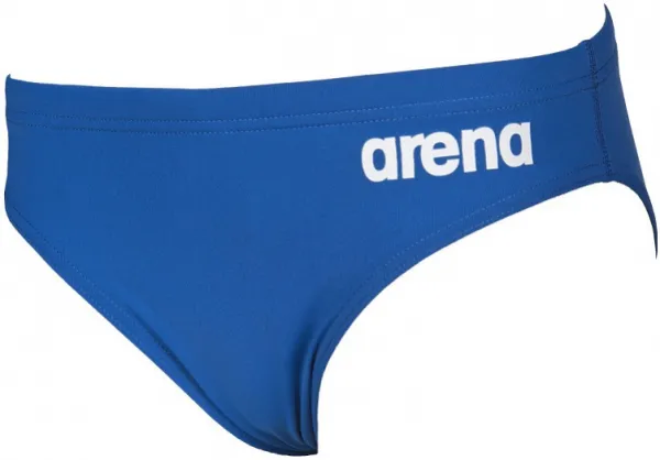 Arena solid brief junior blue 28