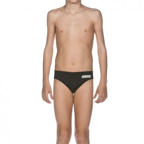 Arena solid brief junior black 26