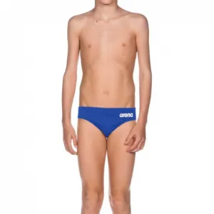 Arena solid brief junior blue 28
