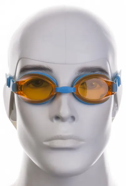 Speedo jet junior oranžovo/modrá