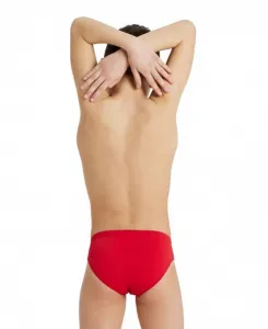 Arena solid brief junior red 22