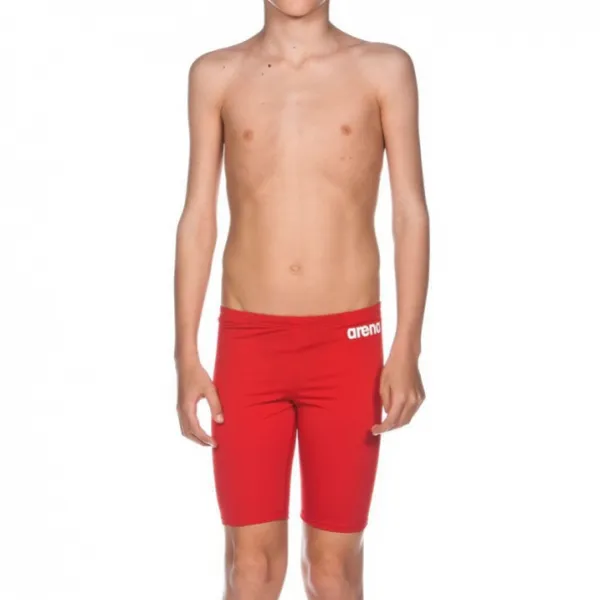 Chlapčenské plavky arena solid jammer junior red 22