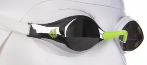Plavecké okuliare mad wave record breaker mirror biela