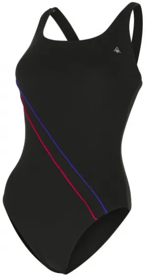 Dámske plavky aqua sphere gaya repreve black/purple 30