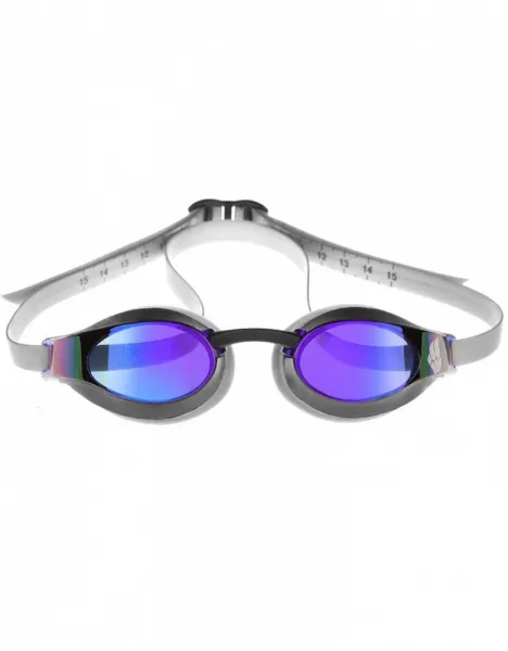 Plavecké okuliare mad wave x-look rainbow racing goggles fialová