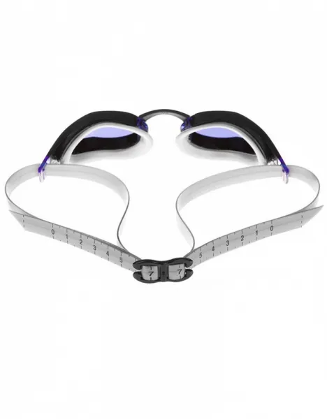 Plavecké okuliare mad wave x-look rainbow racing goggles fialová