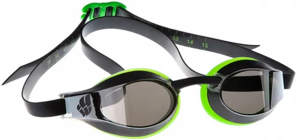 Plavecké okuliare mad wave x-look mirror racing goggles zelená