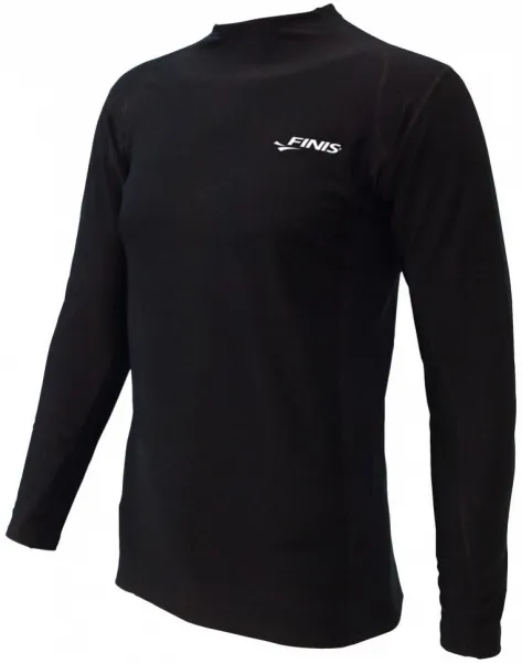 Finis thermal swim shirt black m