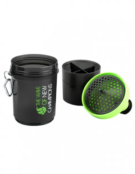 Mad wave shaker čierna/zelená