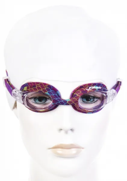 Detské plavecké okuliare finis mermaid™ goggle scales fialová