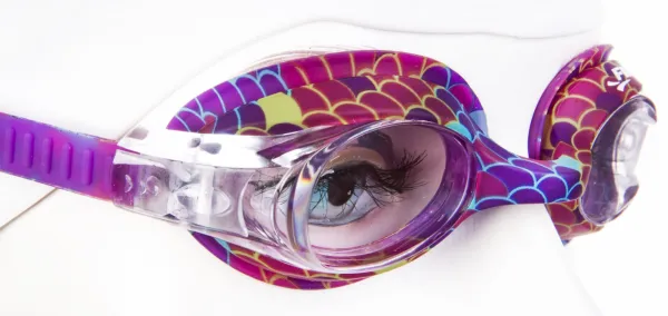 Detské plavecké okuliare finis mermaid™ goggle scales fialová