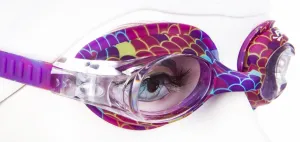 Detské plavecké okuliare finis mermaid™ goggle scales fialová