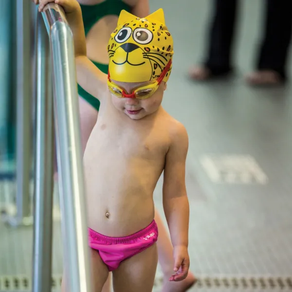 Dojčenské plavky finis swim diaper solid pink s