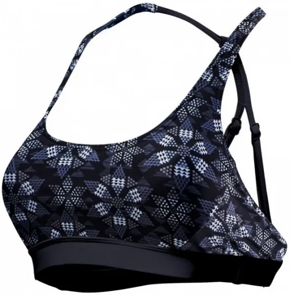 Horný diel plaviek tyr harlow top edessa black/grey 30
