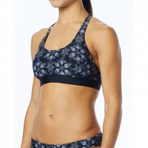 Horný diel plaviek tyr harlow top edessa black/grey 30