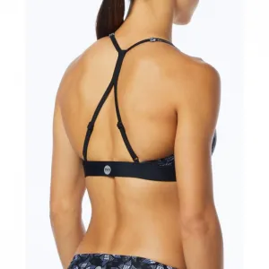 Horný diel plaviek tyr harlow top edessa black/grey 30