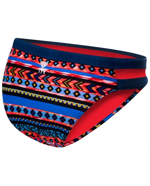 Spodný diel plaviek tyr santa fe cove mini bikini bottom black/multi