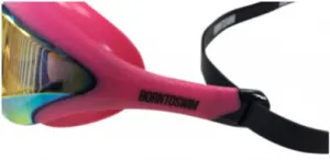 Plavecké okuliare borntoswim elite mirror swim goggles ružová