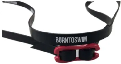 Plavecké okuliare borntoswim elite mirror swim goggles ružová