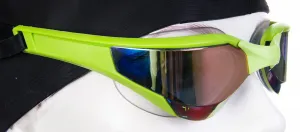 Plavecké okuliare mad wave razor rainbow goggles čierna/zelená