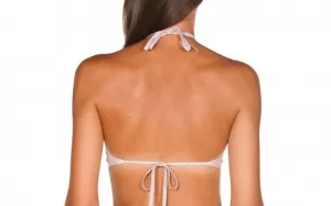 Horný diel plaviek arena high neck top rose 32