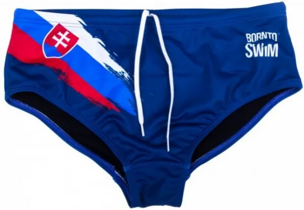 Borntoswim svk brief blue l