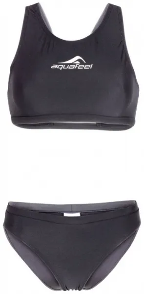 Dievčenské plavky aquafeel racerback girls black 24