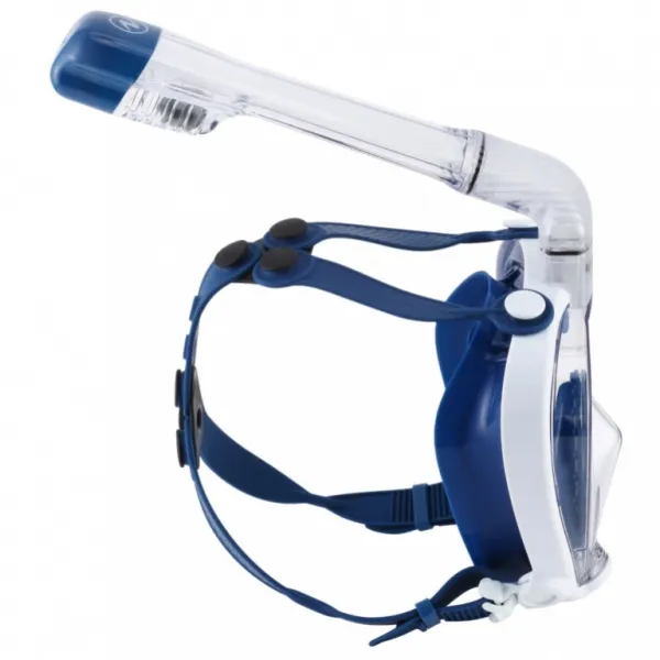 Maska na šnorchlovanie aqualung smartsnorkel mask blue/white s
