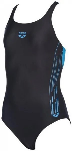 Dievčenské plavky arena stamp swim pro back one piece junior