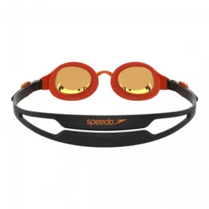 Speedo hydropure mirror junior čierno/oranžová