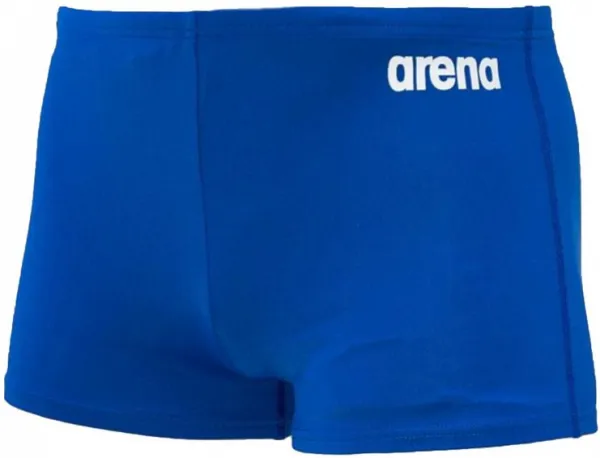 Arena solid short junior royal/white 29