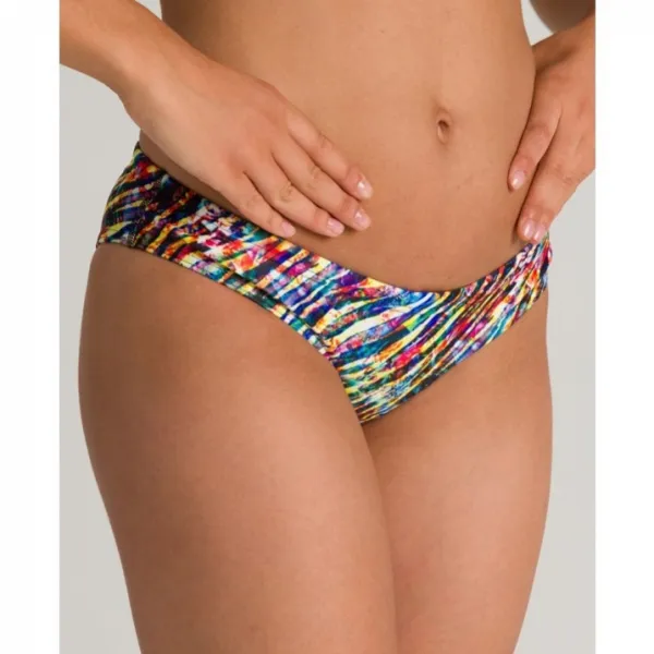 Dámske plavky arena unique brief black/multi xs