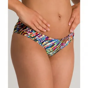 Dámske plavky arena unique brief black/multi xs