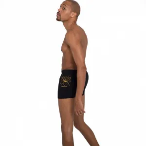Pánske plavky speedo pocket aquashort black/mango 32