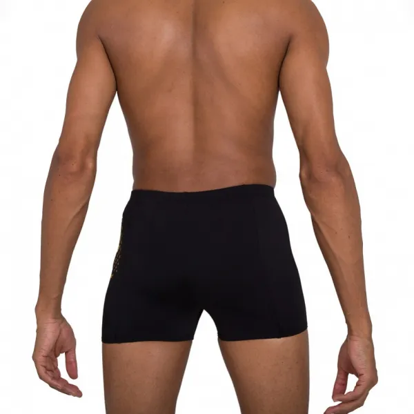 Pánske plavky speedo pocket aquashort black/mango 32