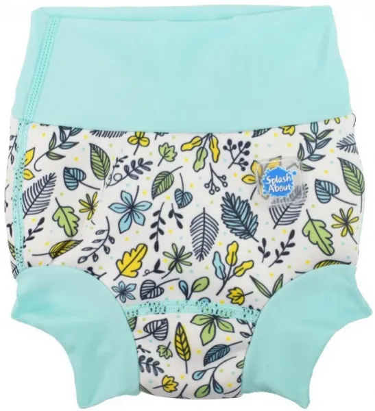 Splash about new happy nappy fallen leaves s