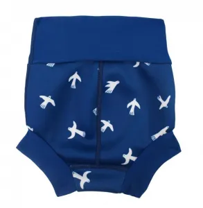 Dojčenské plavky splash about new happy nappy white birds s