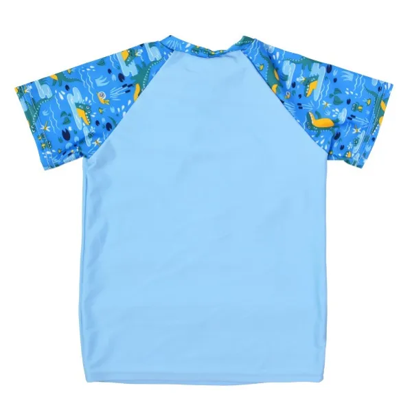 Splash about short sleeve rash top crocodile swamp 2-3