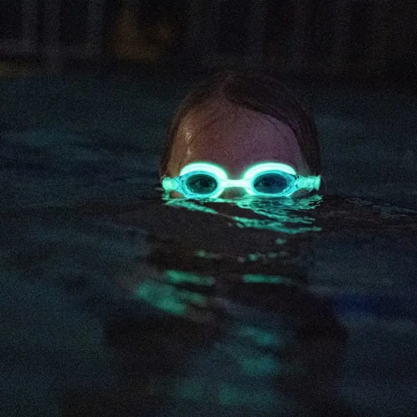 Finis flowglow goggles zelená