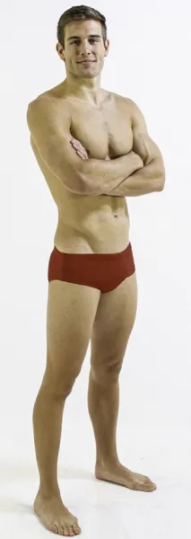 Finis aquashort solid red 38